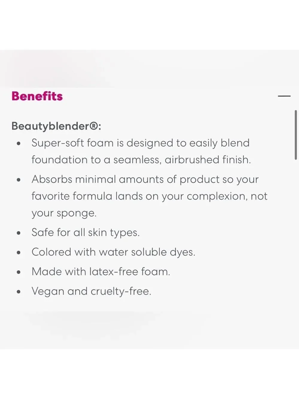Beautyblender Full Coverage Oil Free Foundation & Beautyblender Makeup Sponge
